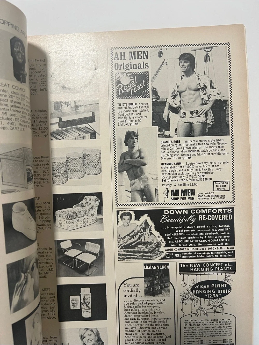1976 Vintage House & Garden decorating magazine August 1976